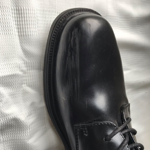 MEN\'S NUNN BUSH SHERMAN SLIP-RESISTANT OXFORDS-BLACK